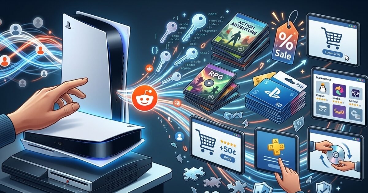 Как сэкономить на покупке игр для PS5?