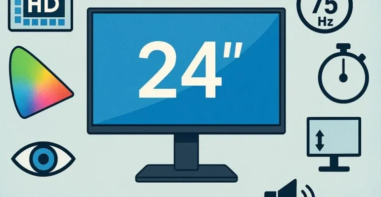 Лучшие мониторы 24″ в 2026 году
